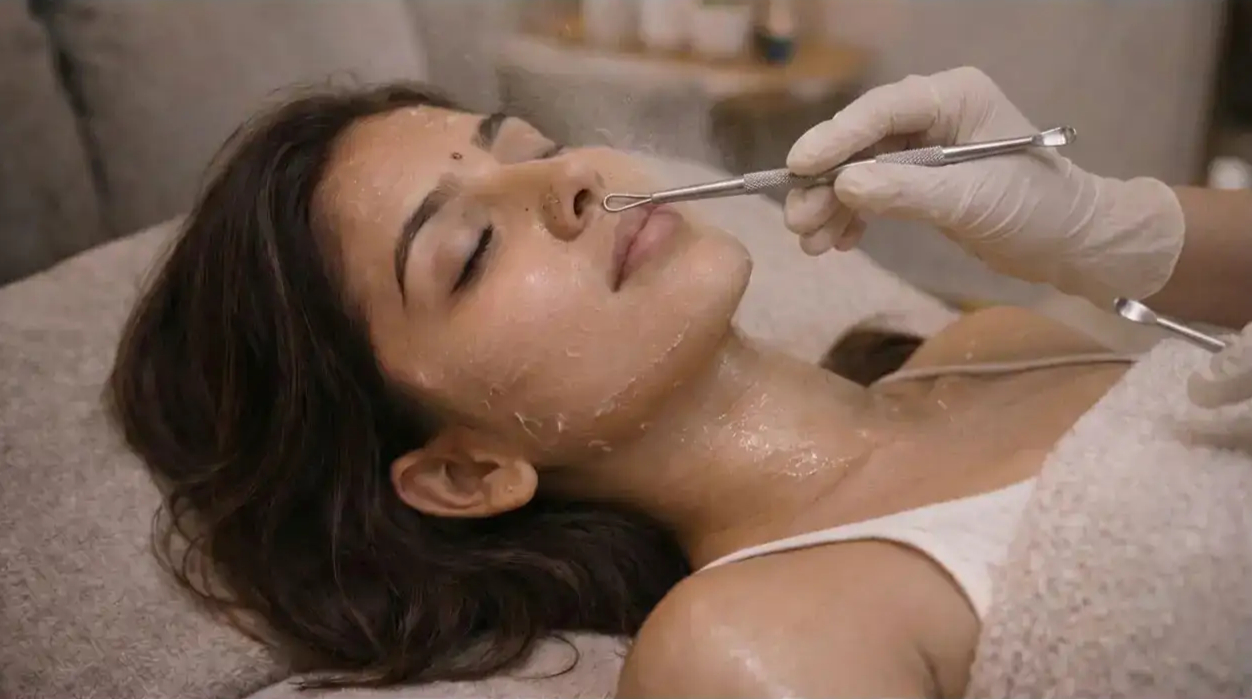 De-Tan Exfolitation and Blackhead Extraction